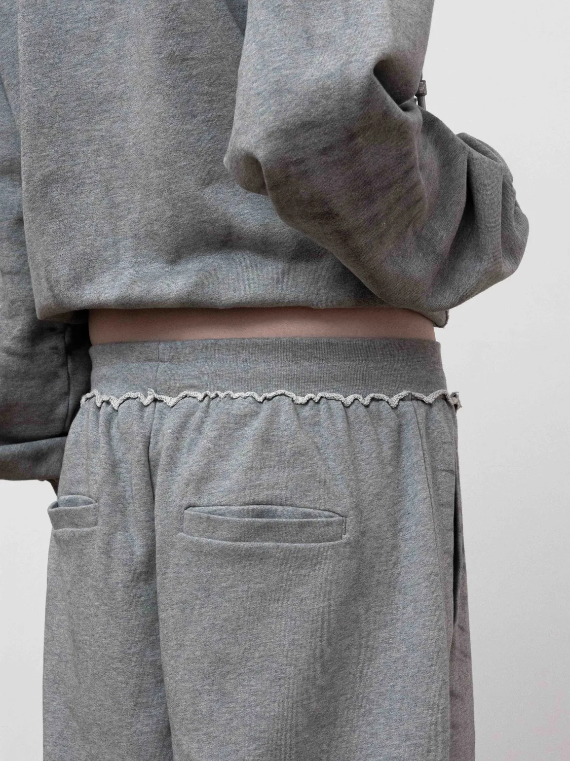 Enrage Dirty Spray pantaloni trening gri largi