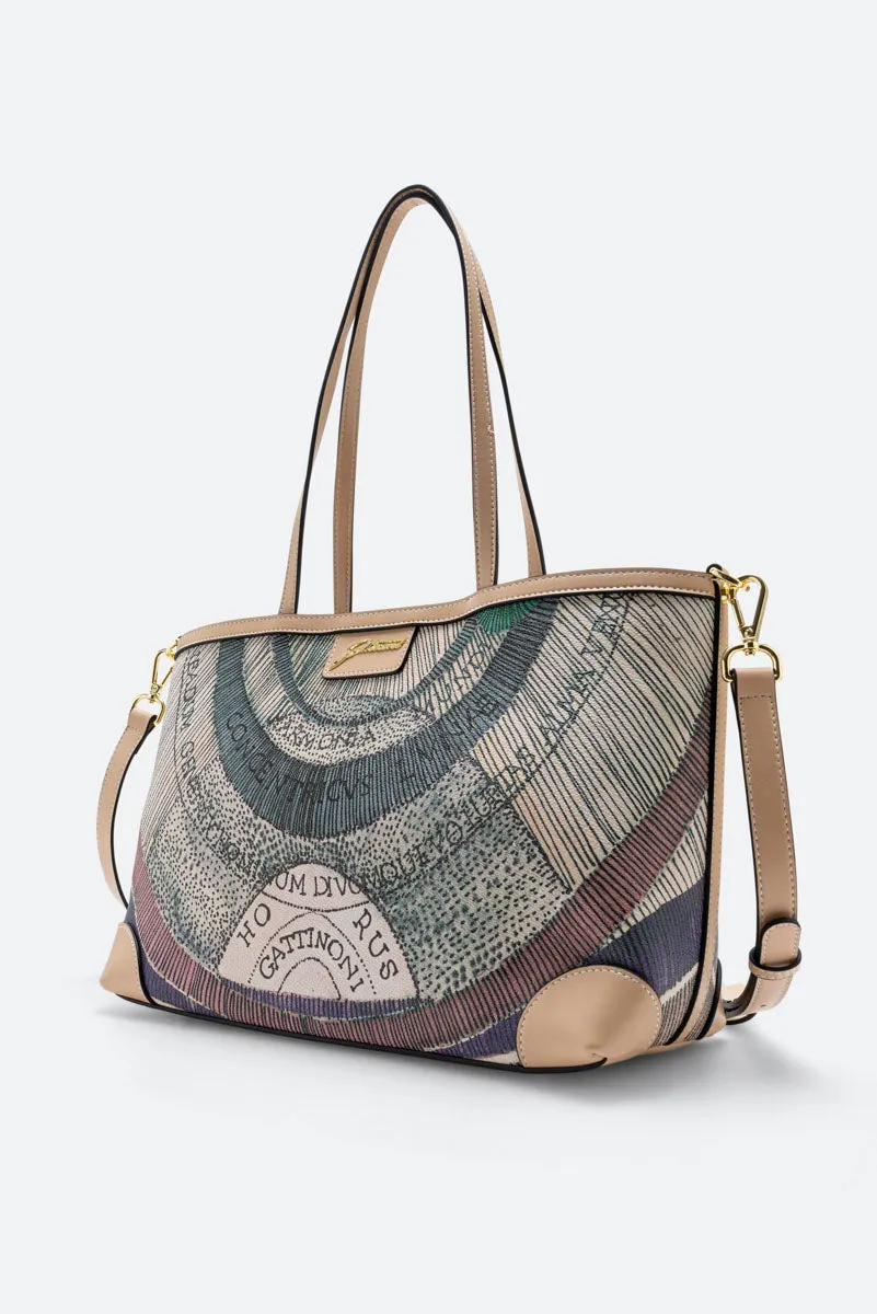 Gattinoni Lady geanta crossbody dama watercolor