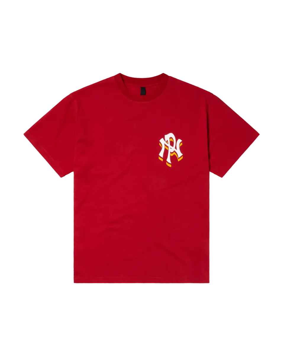 No Problemo NYP SS Tee tricou rosu bumbac greu