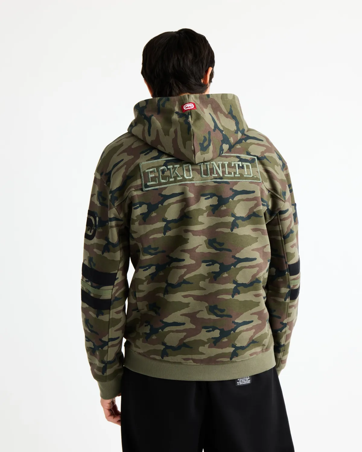Ecko Red Blitz hanorac camo bumbac cu buzunar