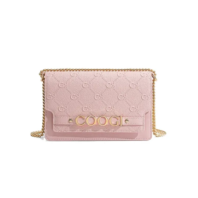 COOGI Capitola geanta crossbody piele roz