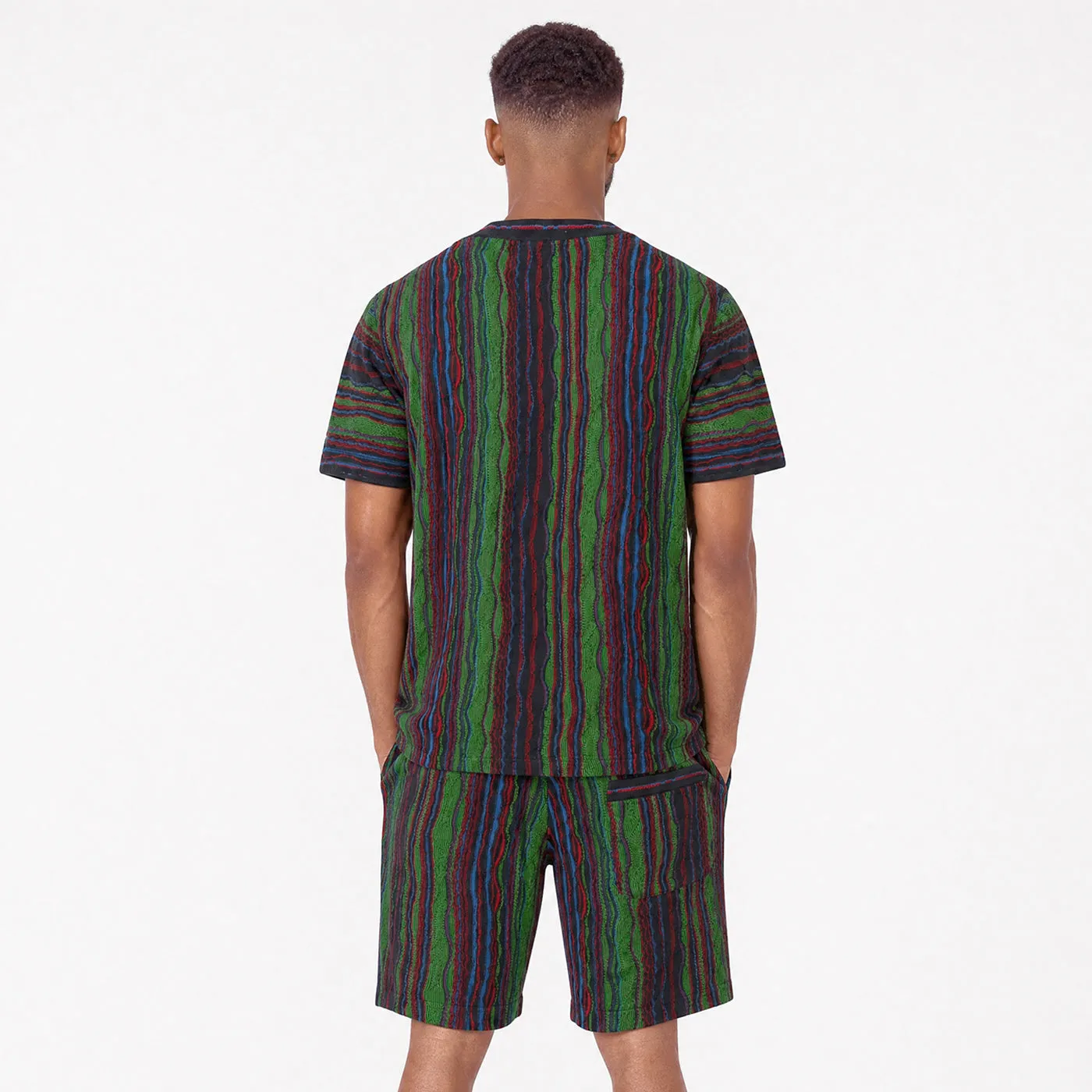 COOGI Light Weight pantaloni scurti tricotati verde