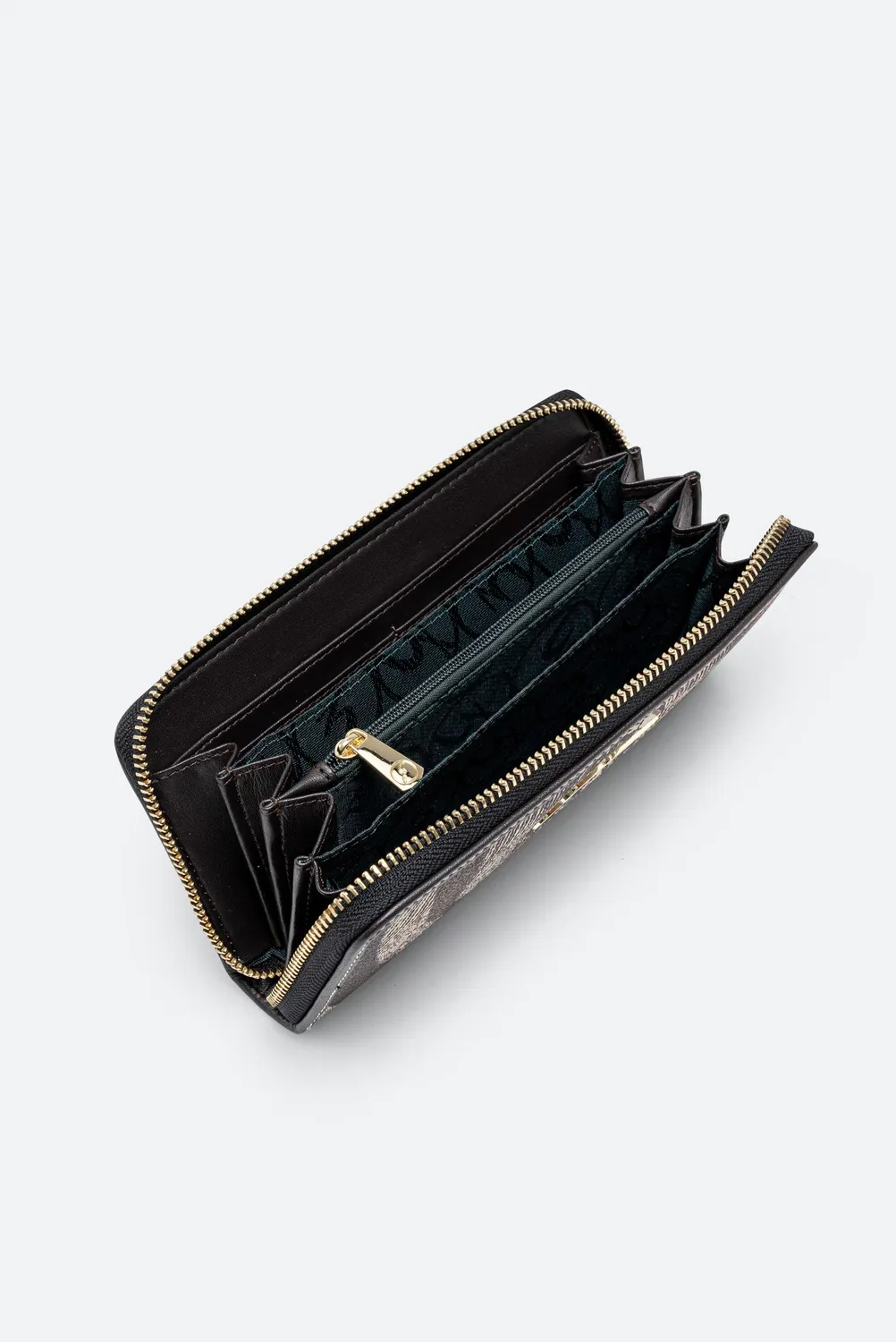 Gattinoni Planetarium Diana portofel mare maro cu fermoar