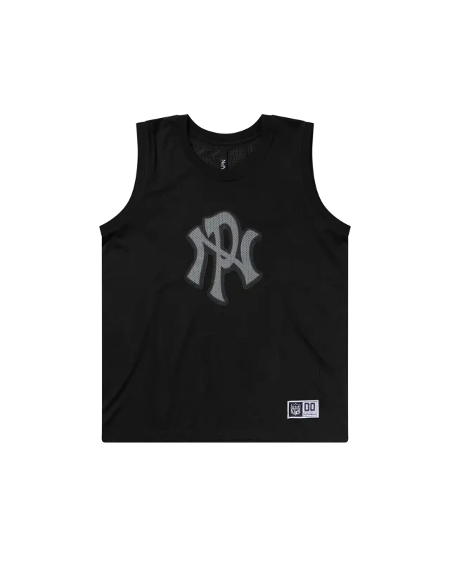 No Problemo NYP Sports Poly Vest maiou negru poliester
