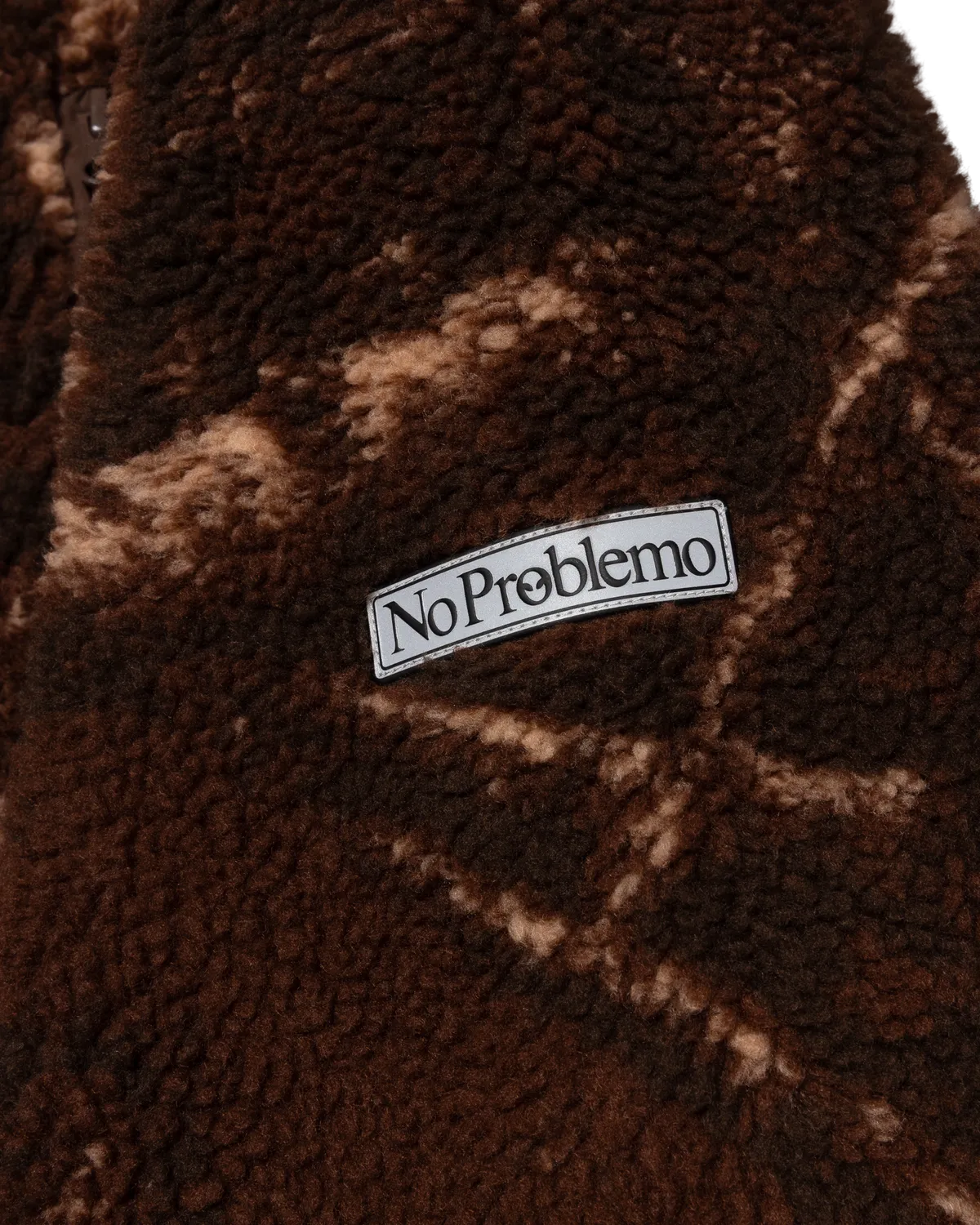 No Problemo NP Heavy Fleece Jacket geaca camo fleece gros