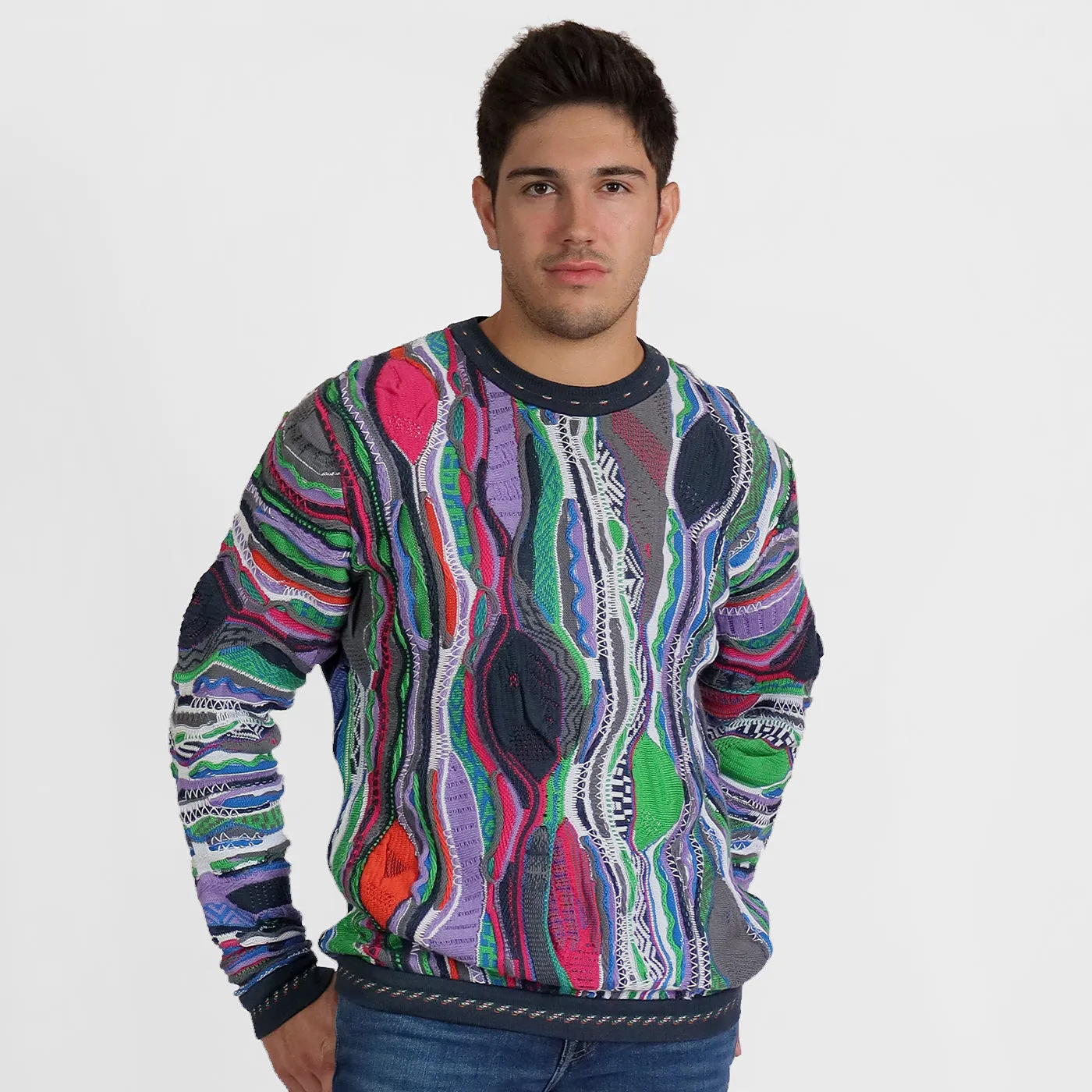 COOGI Blister pulover crewneck bumbac mercerizat