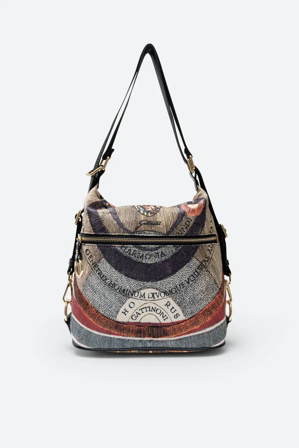 Gattinoni Planetarium Maya Rucsac Hobo Classic nailon