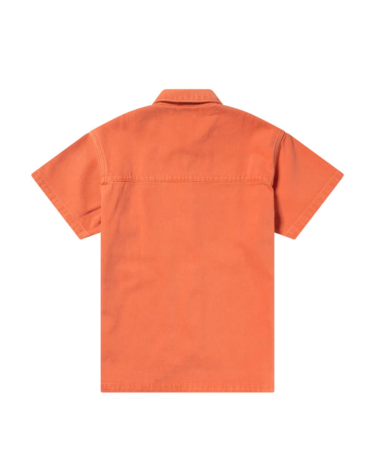 No Problemo Mini Problemo Denim SS Work Shirt coral