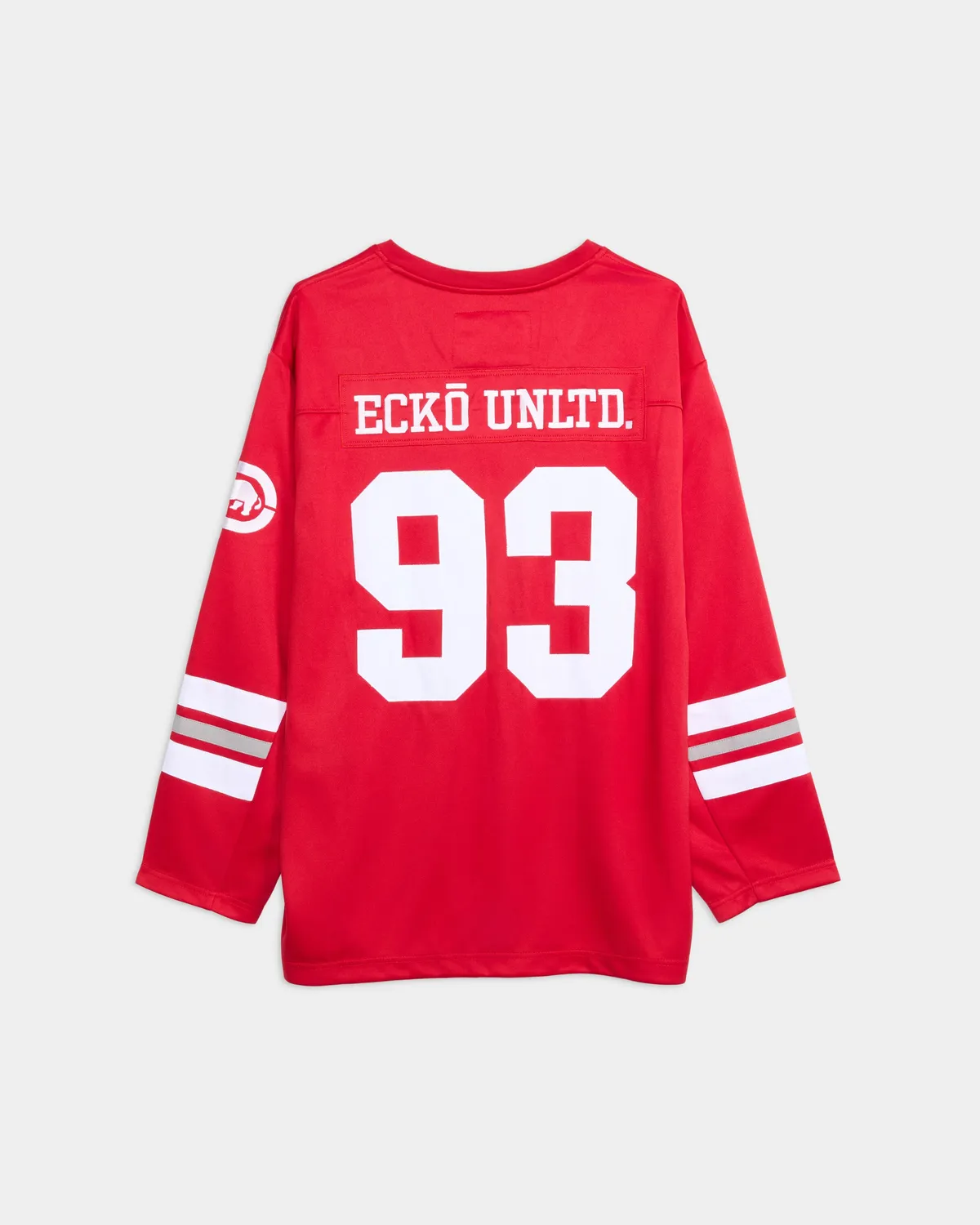 Ecko Red Run It Back jersey maneca lunga bumbac