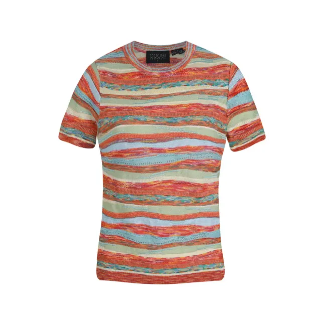 COOGI All-Season top dama portocaliu maneca scurta