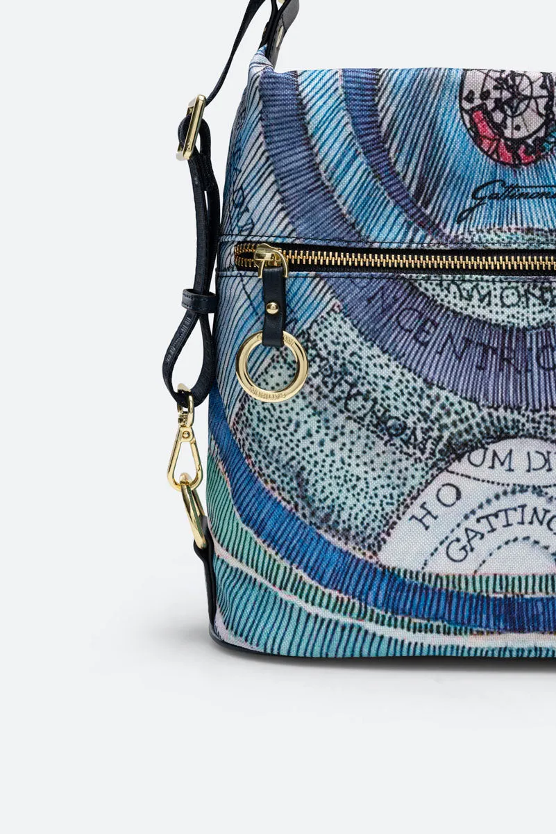 Gattinoni Planetarium Maya rucsac Aquamarine nailon