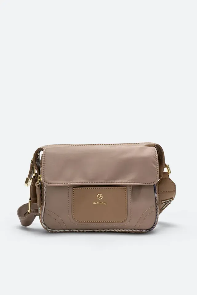 Gattinoni Colorsoul geanta crossbody 21,5 cm bej