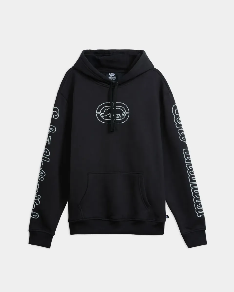 Ecko Red Core Puff Chainstitch Hoodie hanorac bumbac