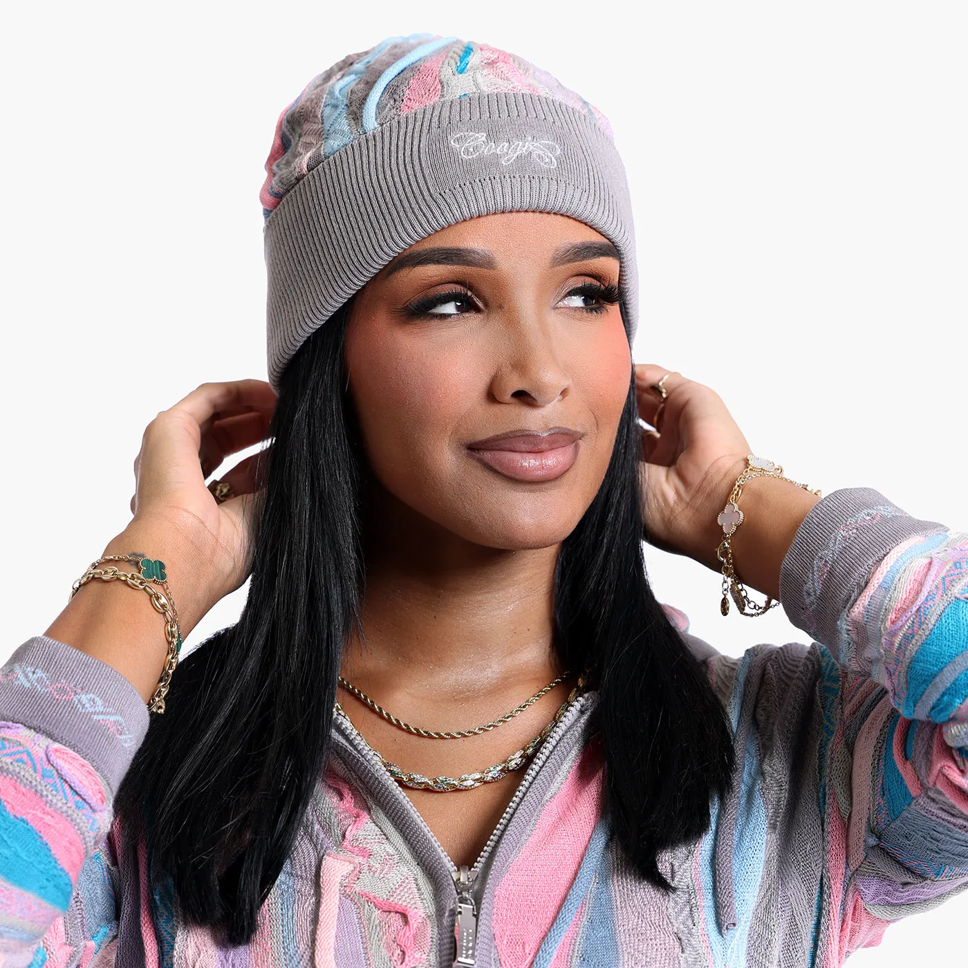 COOGI Sunburst caciula multicolor bumbac mercerizat