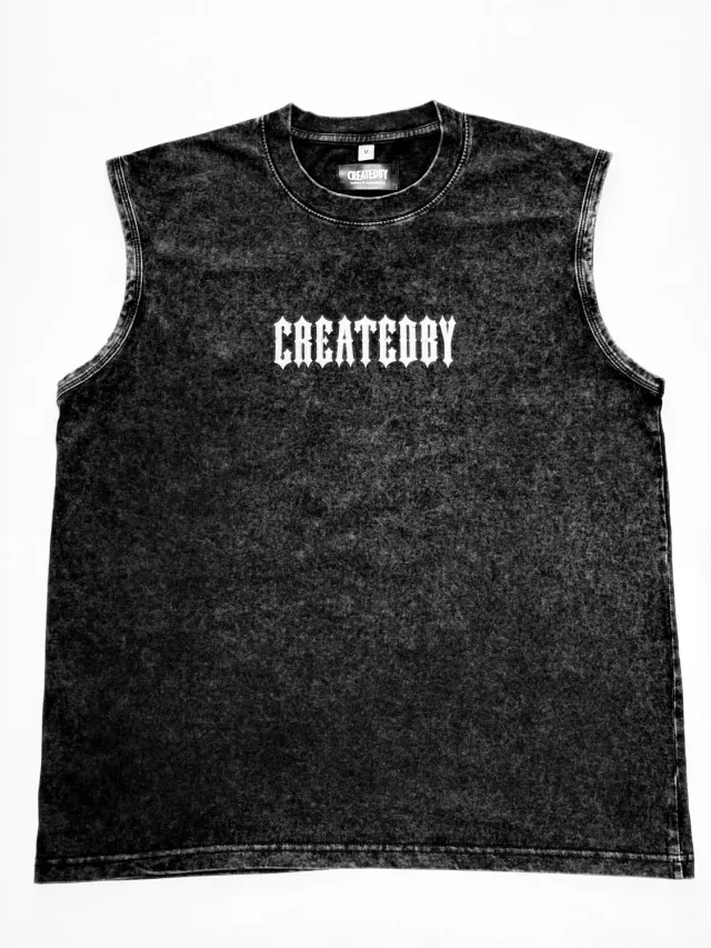 Createdby Fear Nothing maiou bumbac 200 gsm antrenament