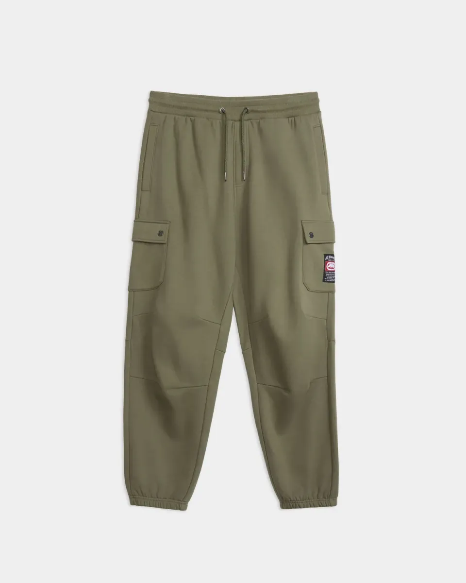 Ecko Red Cargo Pocket Fleece Baggy Pant pantaloni cargo