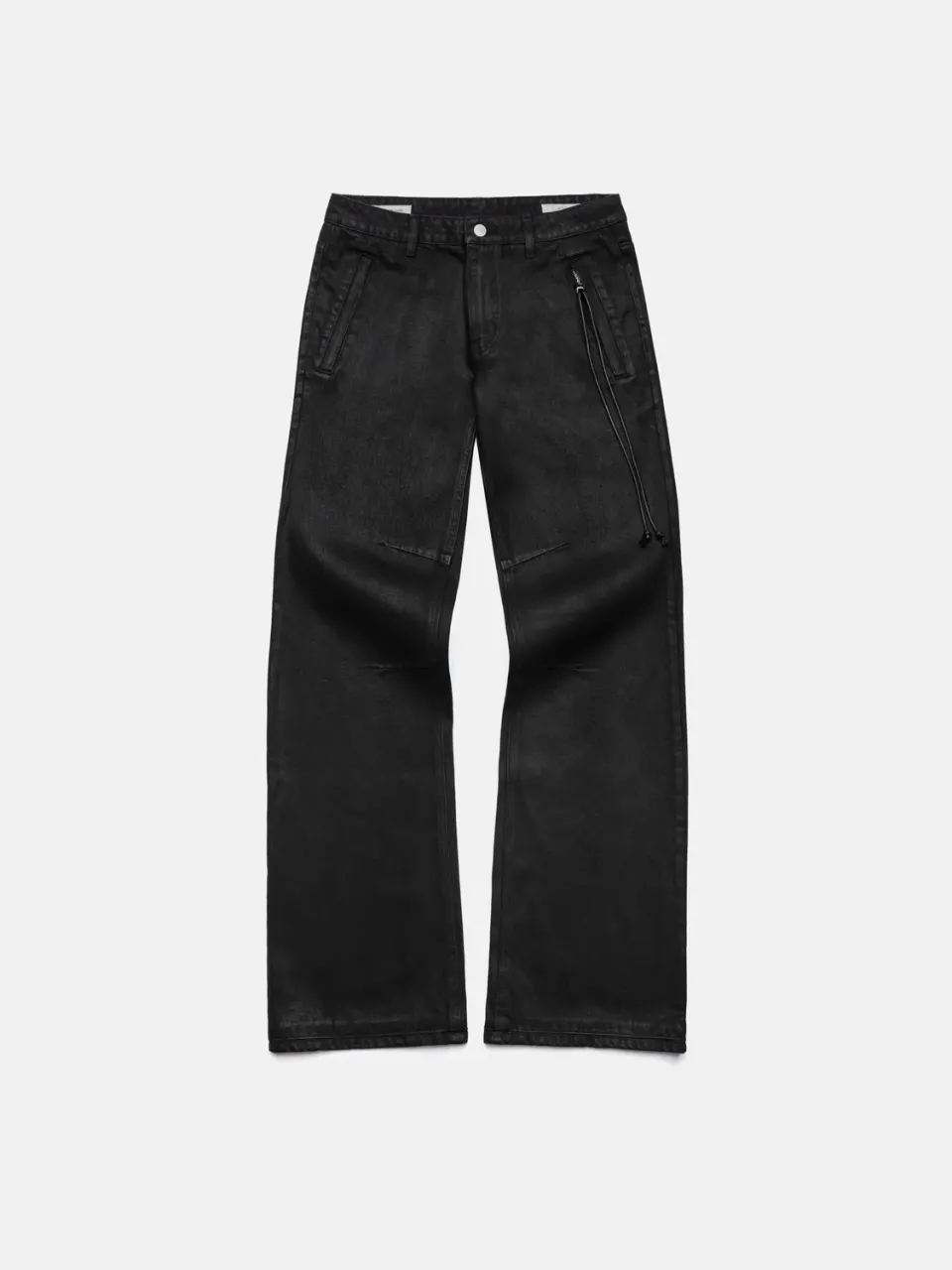 Enrage Bootcut Jeans blugi negri ceruiti