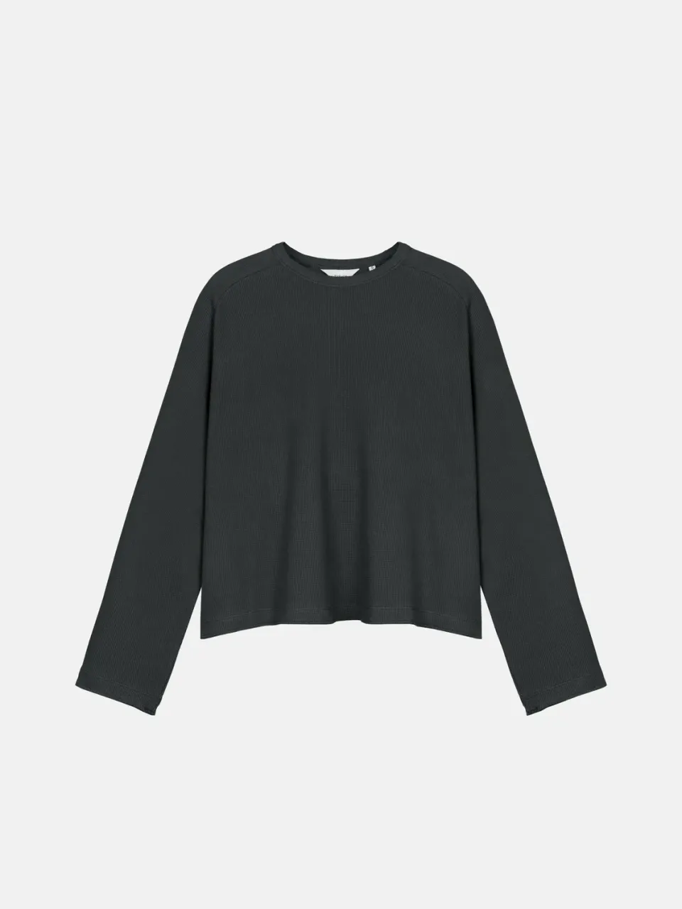 Enrage Thermal Vintage Black bluză termică waffle neagră