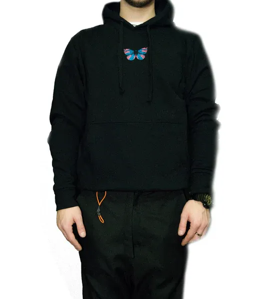 Createdby Butterfly Heavy hanorac gros cu gluga