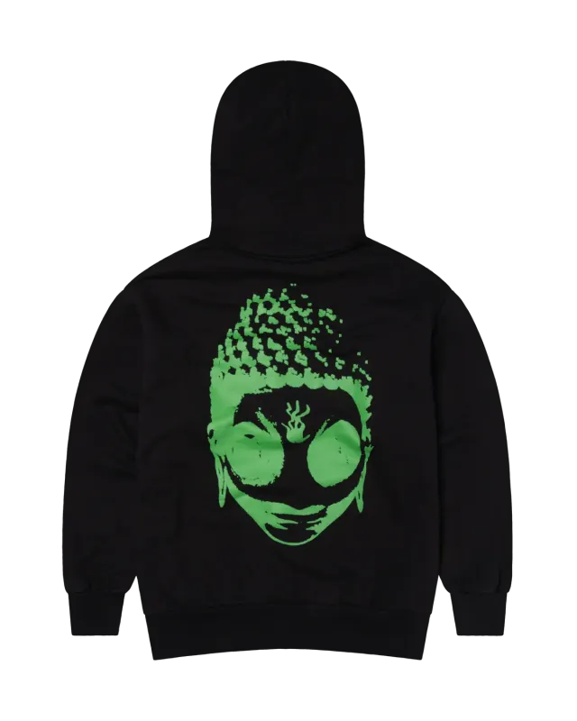 No Problemo SIDD hanorac negru bumbac fleece