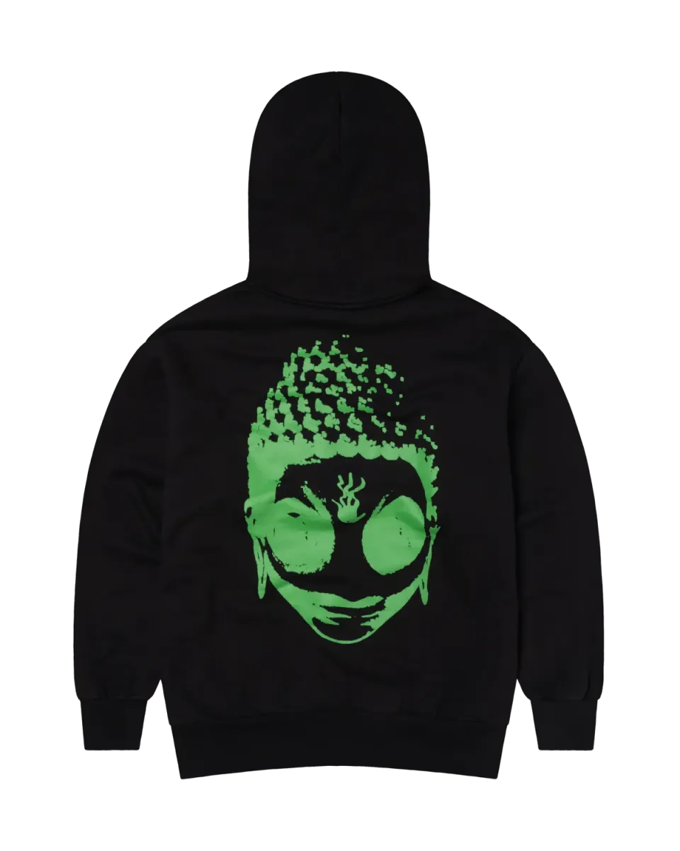 No Problemo SIDD hanorac negru bumbac fleece