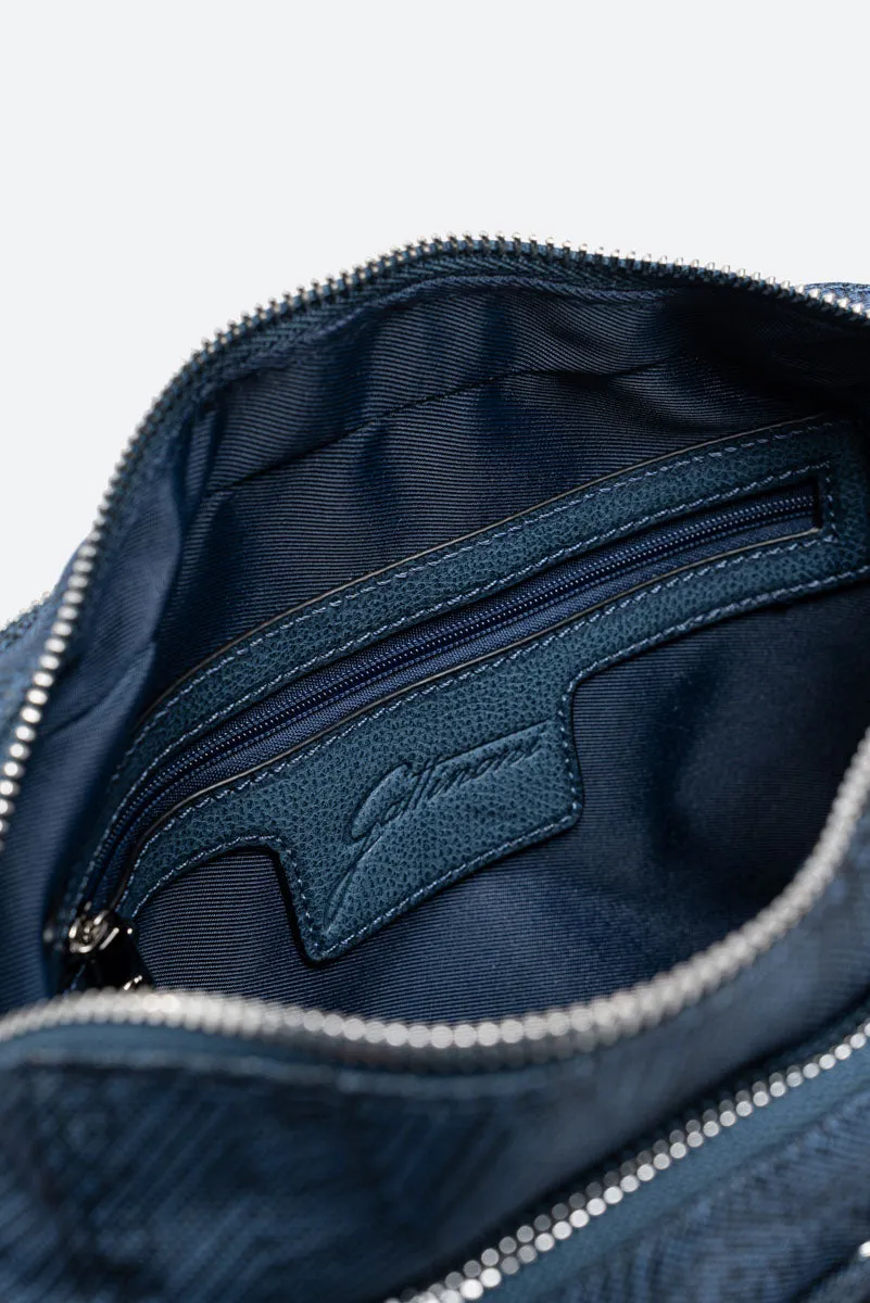 Gattinoni Maya Experience Blue geanta crossbody 28 cm nailon