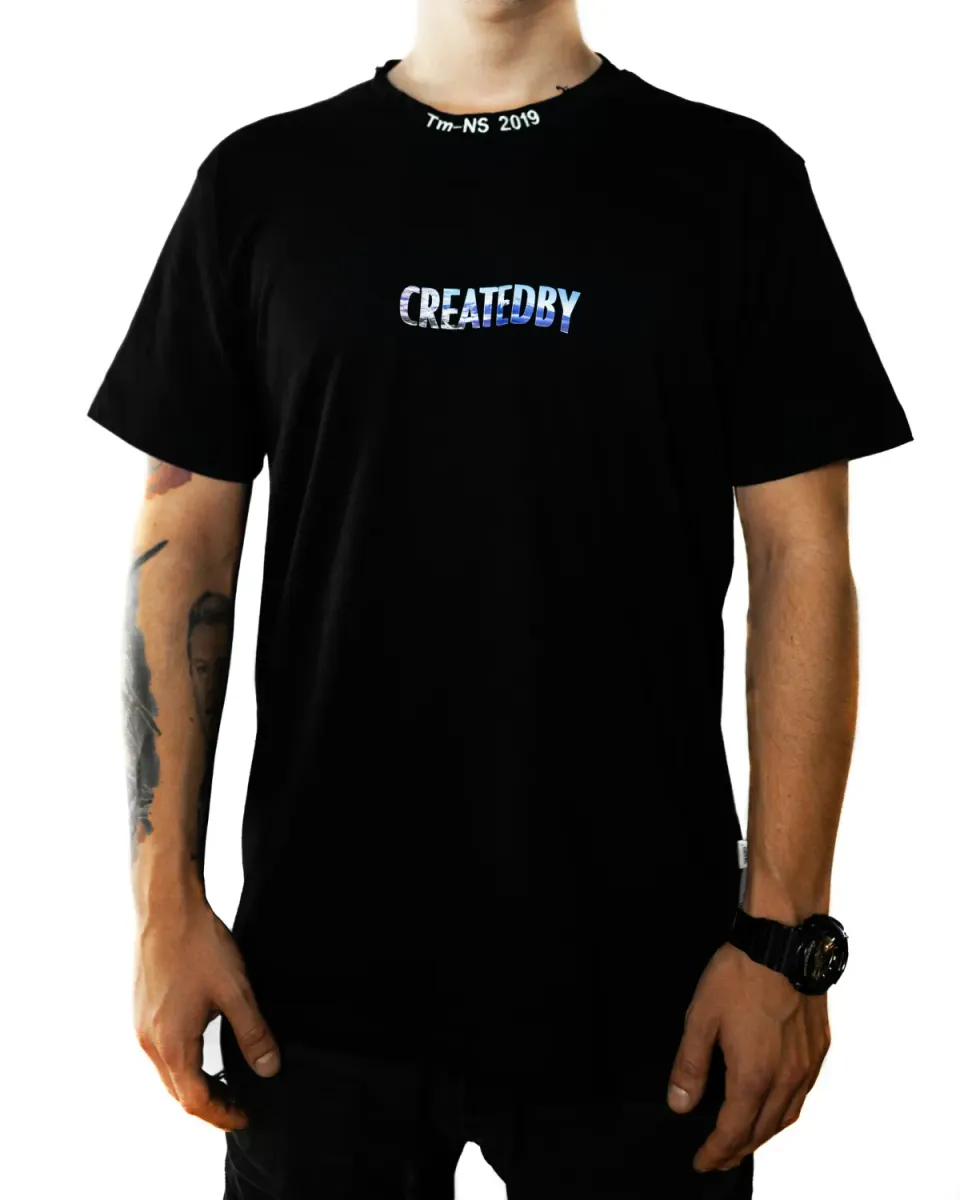 CREATEDBY What is Art tricou negru bumbac