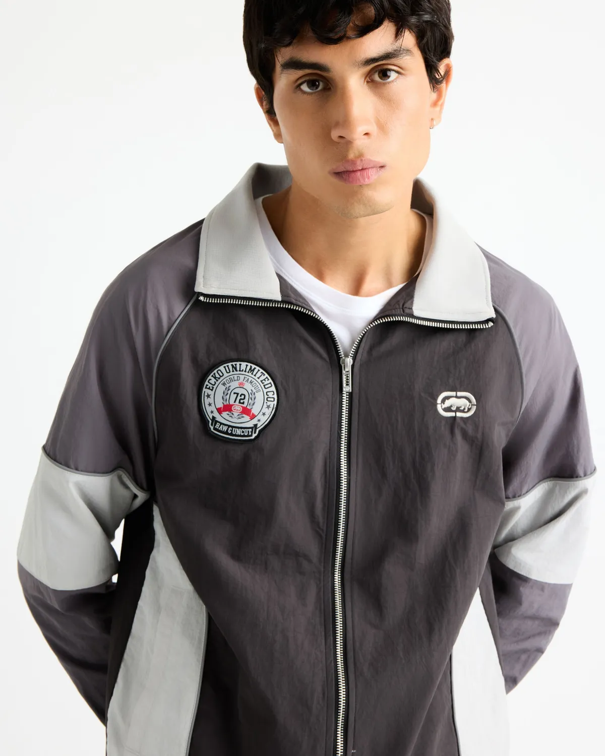 Ecko Red Desmo geaca track nylon cu fermoar
