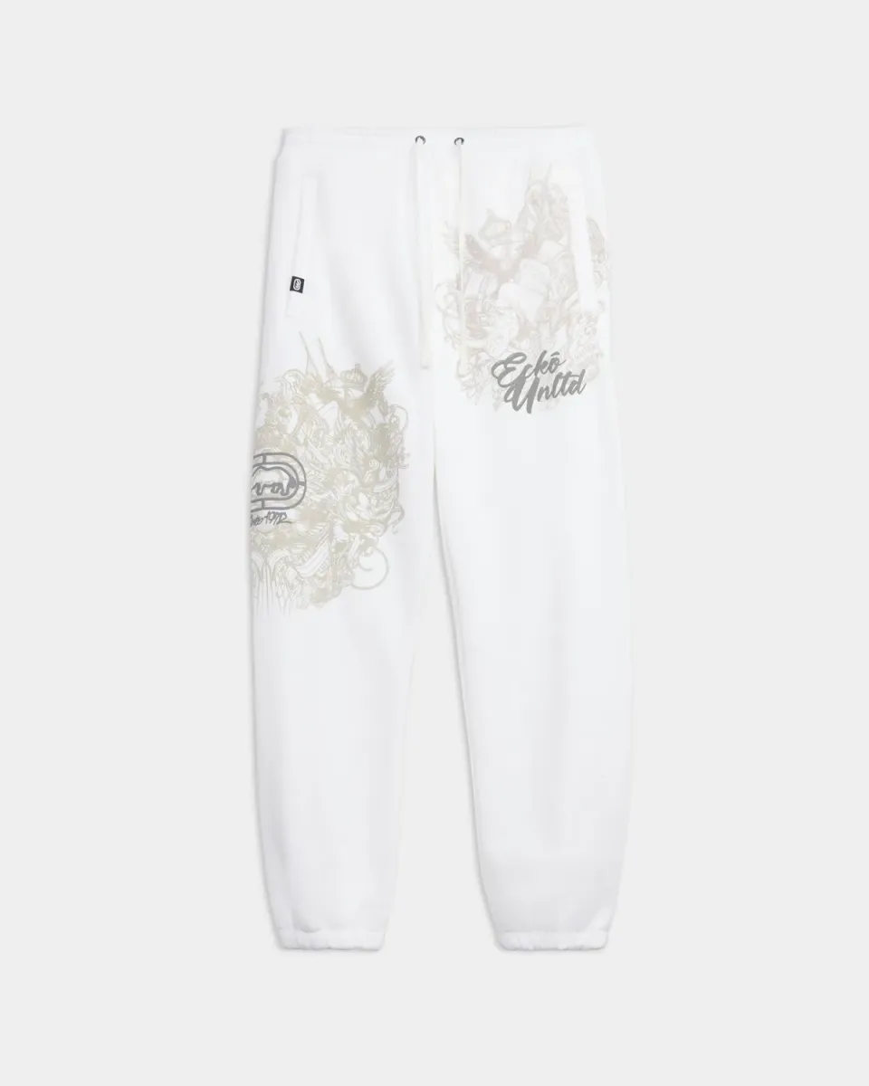 Ecko Red In Charge pantaloni trening fleece gri
