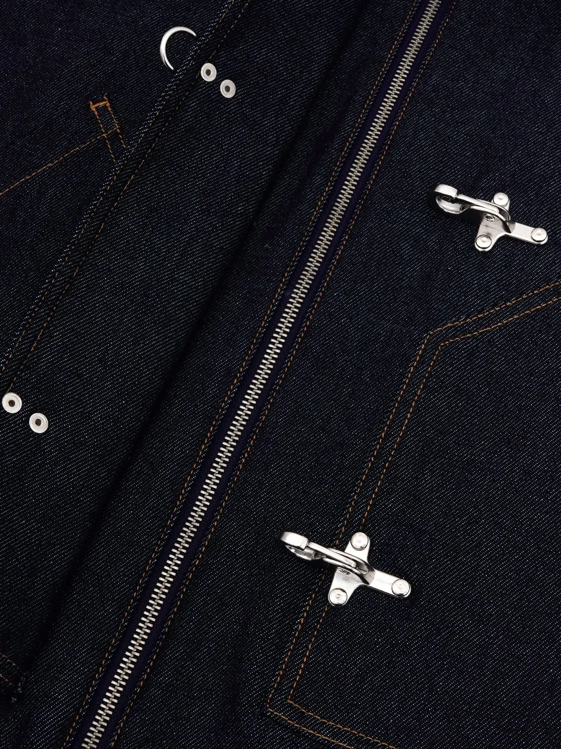 Enrage Fatigue Jacket geaca denim raw indigo