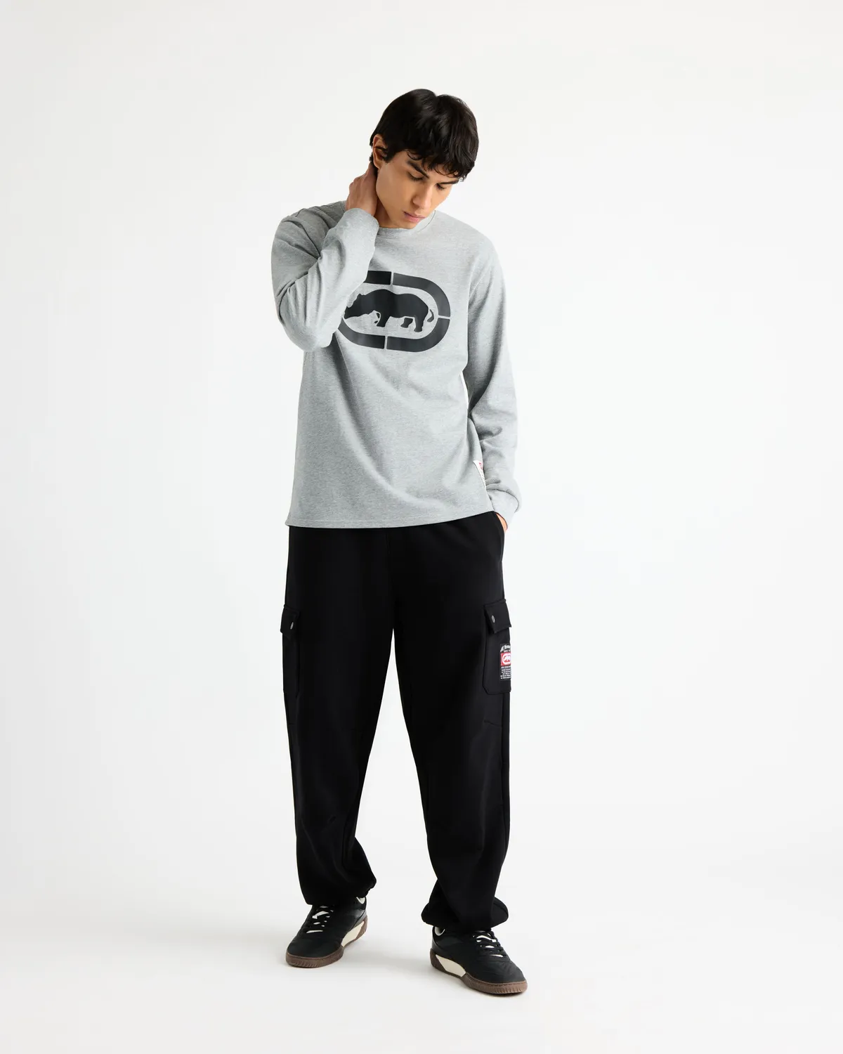 Ecko Red Classic Rhino bluza maneca lunga bumbac