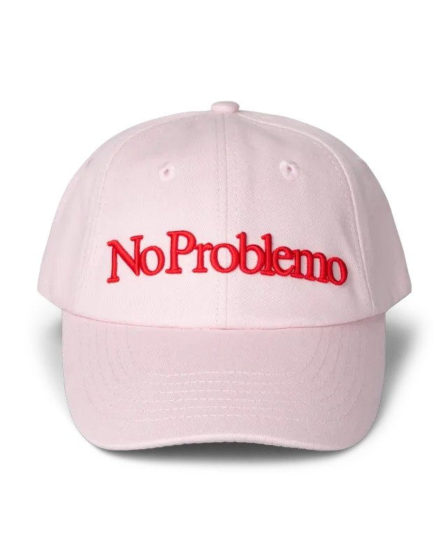 No Problemo Cap șapcă roz pal bumbac
