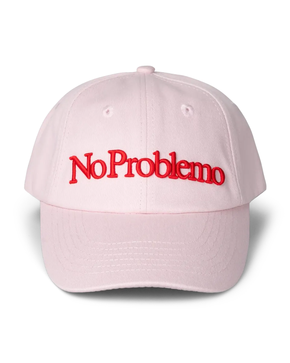 No Problemo Cap șapcă roz pal bumbac
