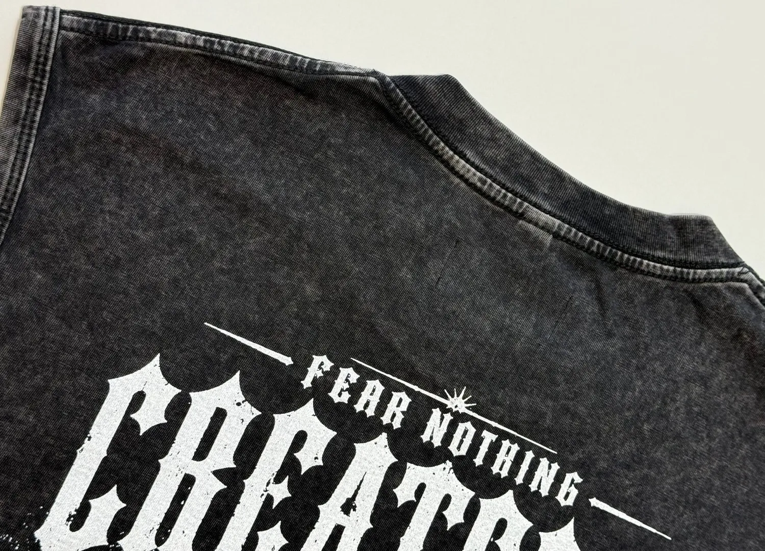 Createdby Fear Nothing maiou bumbac 200 gsm antrenament
