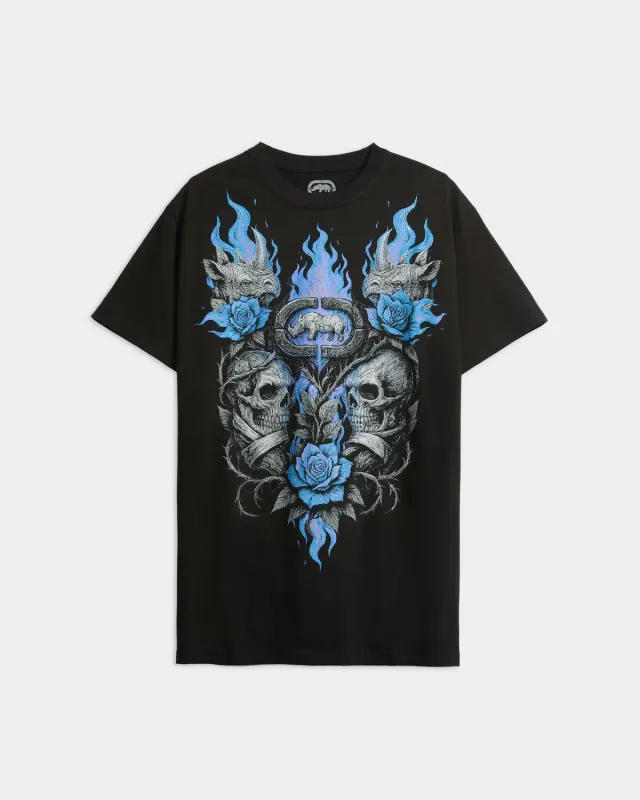 Ecko Red Revenant Rager tricou bumbac cu cranii