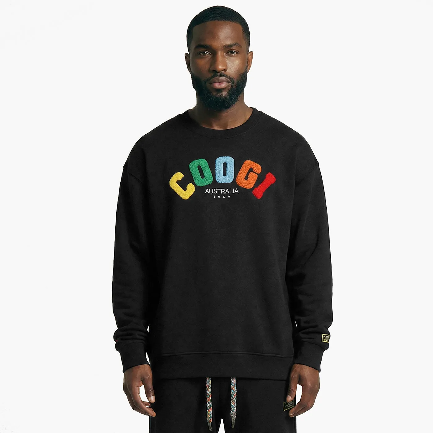 COOGI Crown Reserve HeavyLuxe hanorac oversized negru