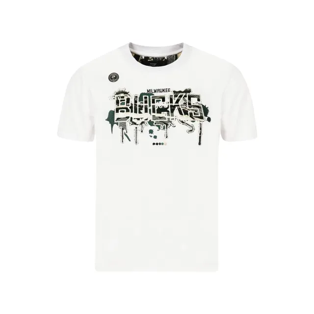 COOGI X NBA Protege Milwaukee Bucks tricou bumbac brodat
