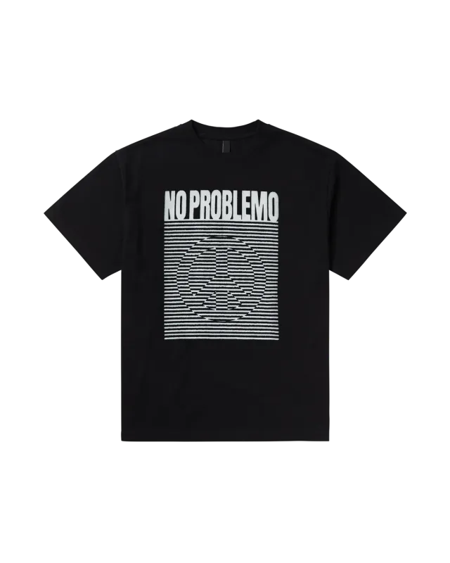 No Problemo CND Wave SS Tee tricou negru bumbac