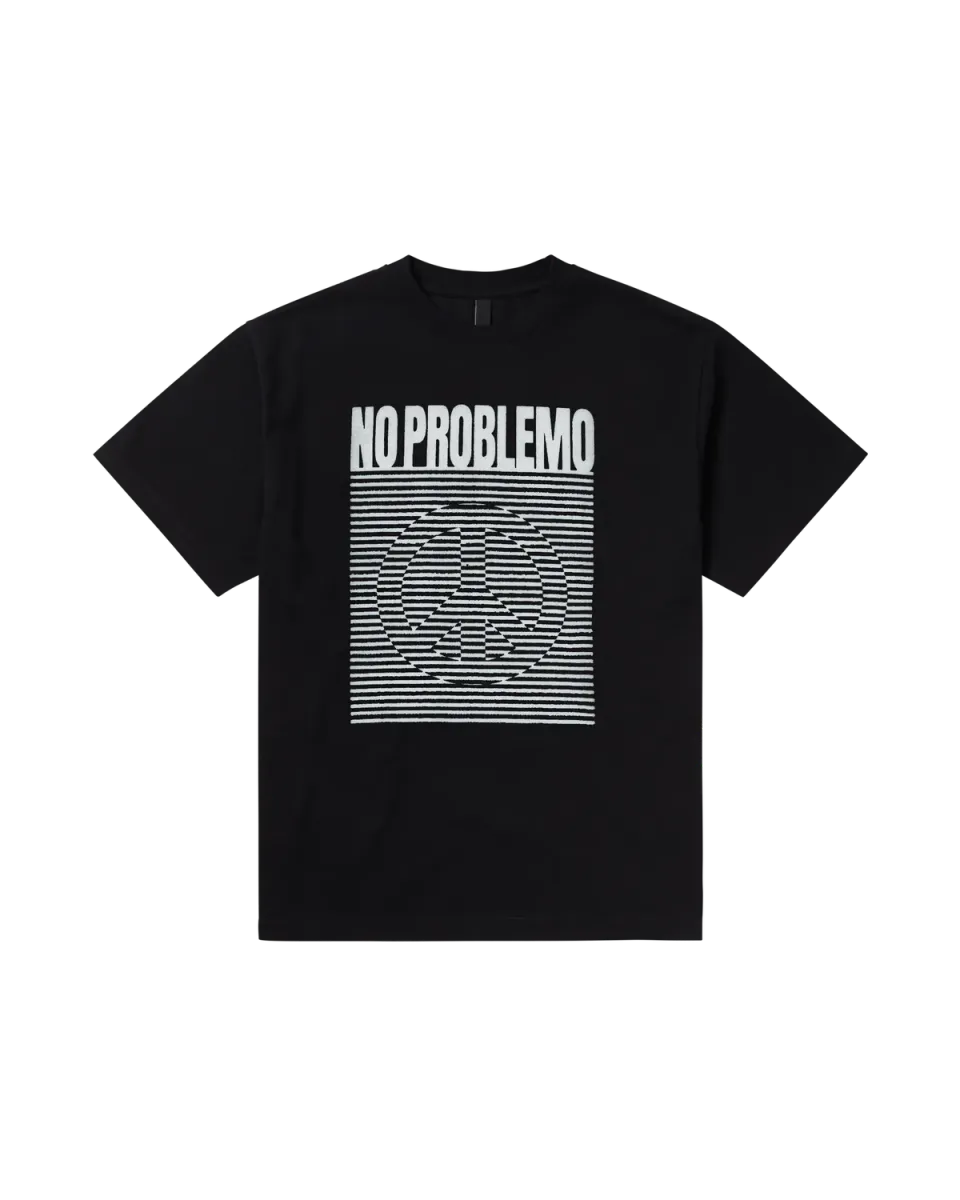 No Problemo CND Wave SS Tee tricou negru bumbac