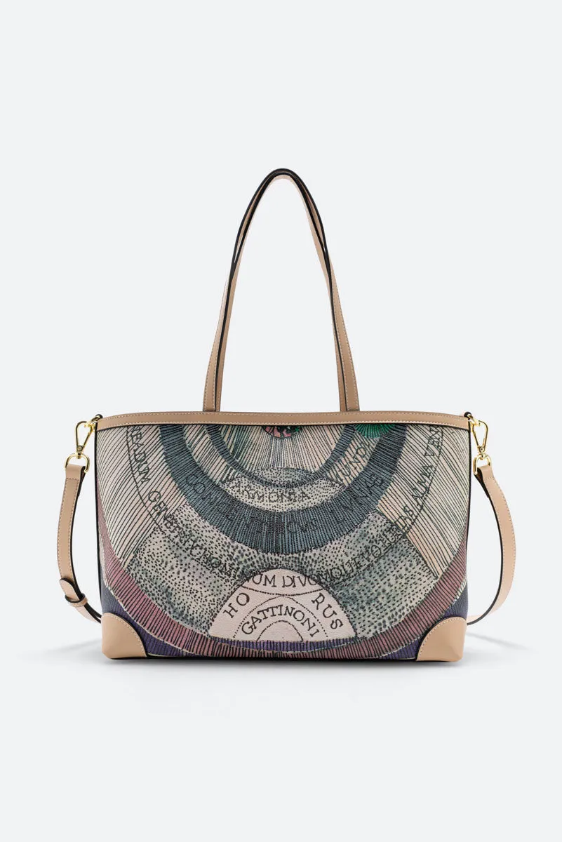 Gattinoni Lady geanta crossbody dama watercolor