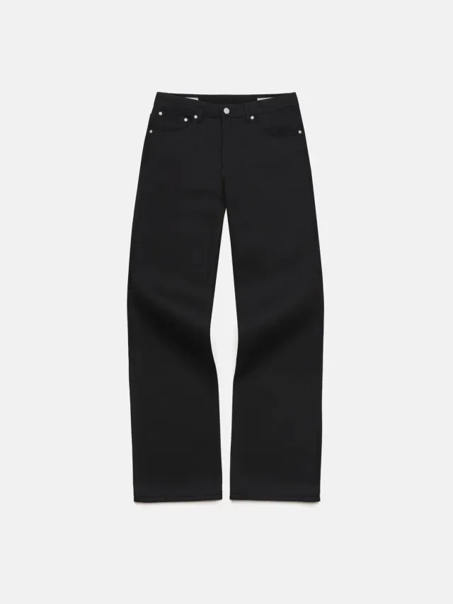 Enrage Straight Jeans blugi negri drepti