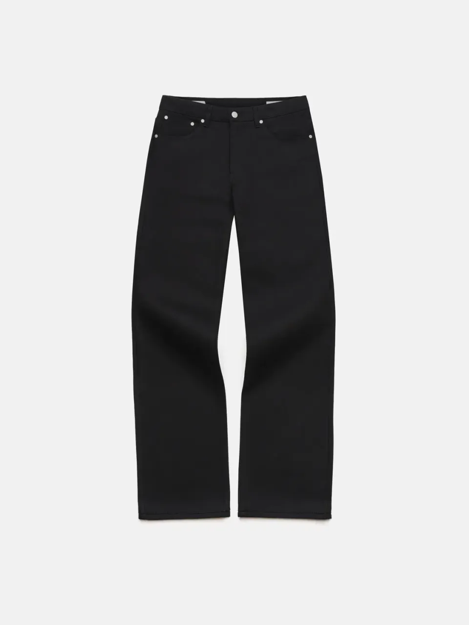 Enrage Straight Jeans blugi negri drepti