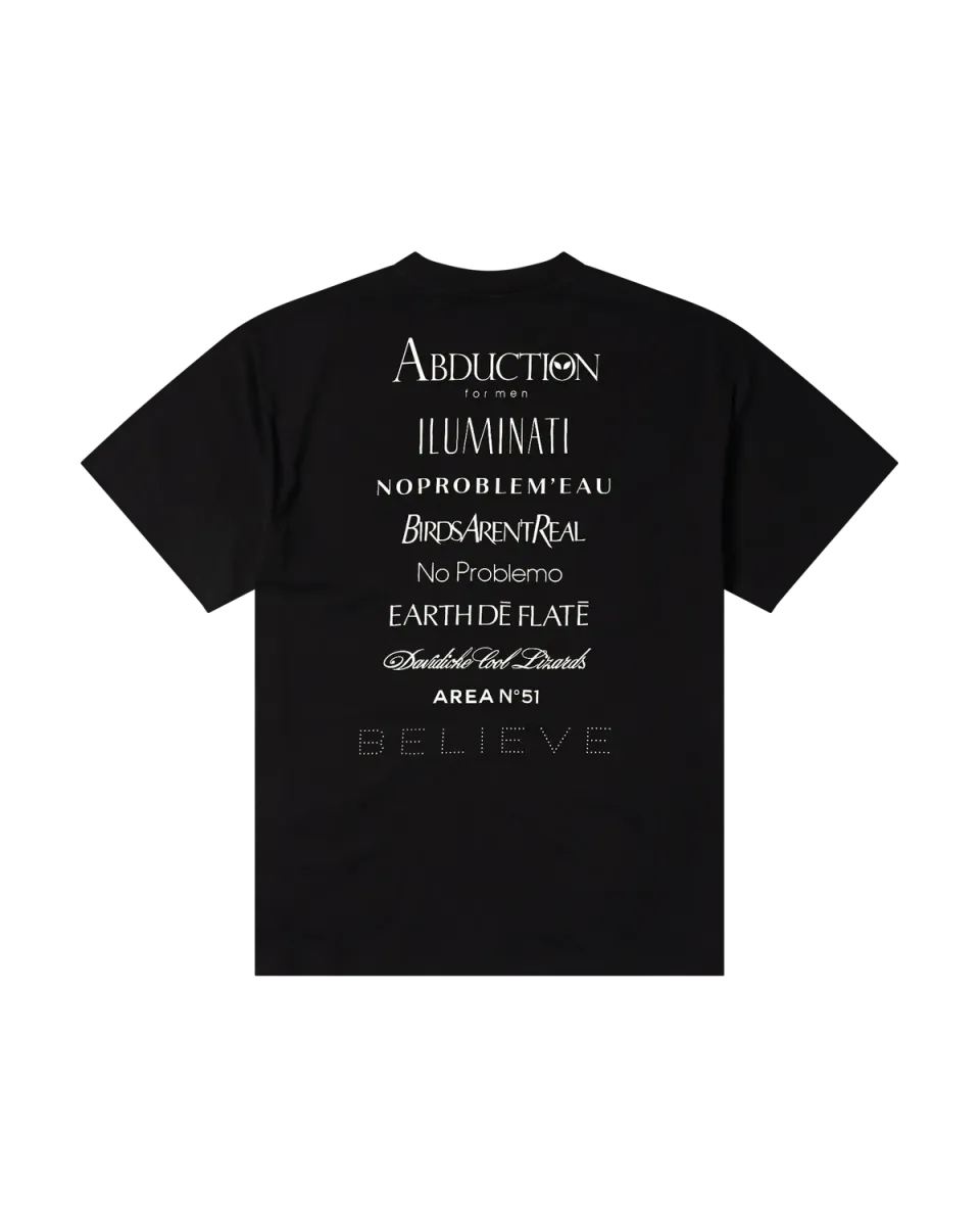 No Problemo Eau De Problemo tricou negru M bumbac