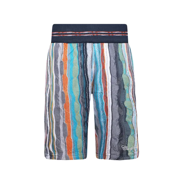 COOGI Light Weight pantaloni scurti albastru-gri bumbac