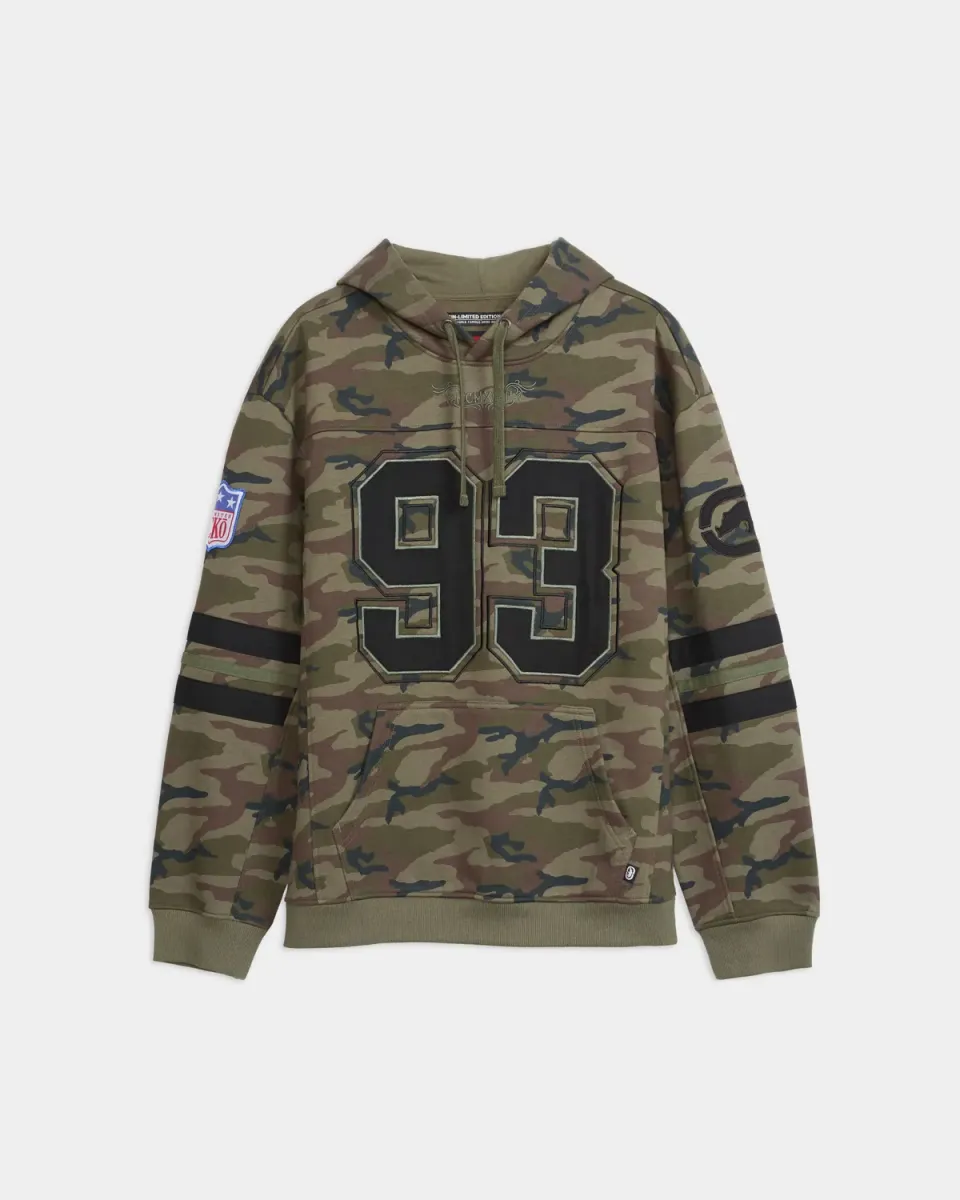 Ecko Red Blitz hanorac camo bumbac cu buzunar