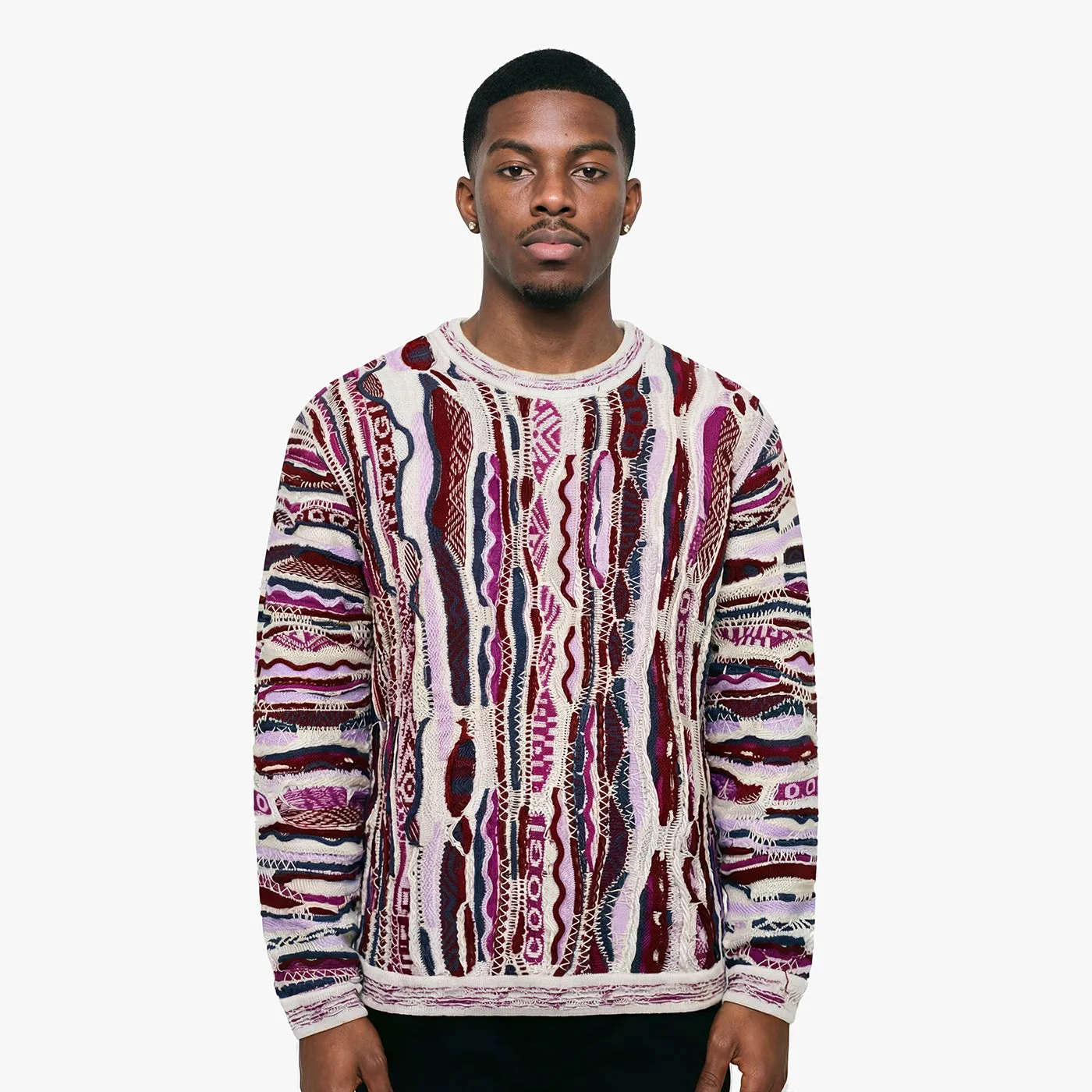 COOGI Pacific Maroon pulover multicolor bumbac