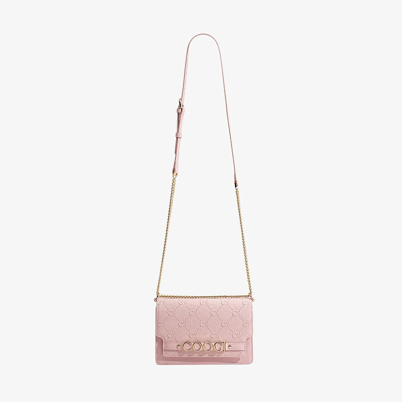 COOGI Capitola geanta crossbody piele roz