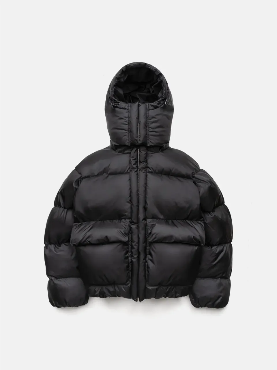 Enrage Puffy Jacket geacă neagră de iarnă pufoasă