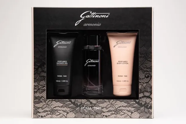 Gattinoni Armonia set parfum apa de parfum 75 ml vanilie