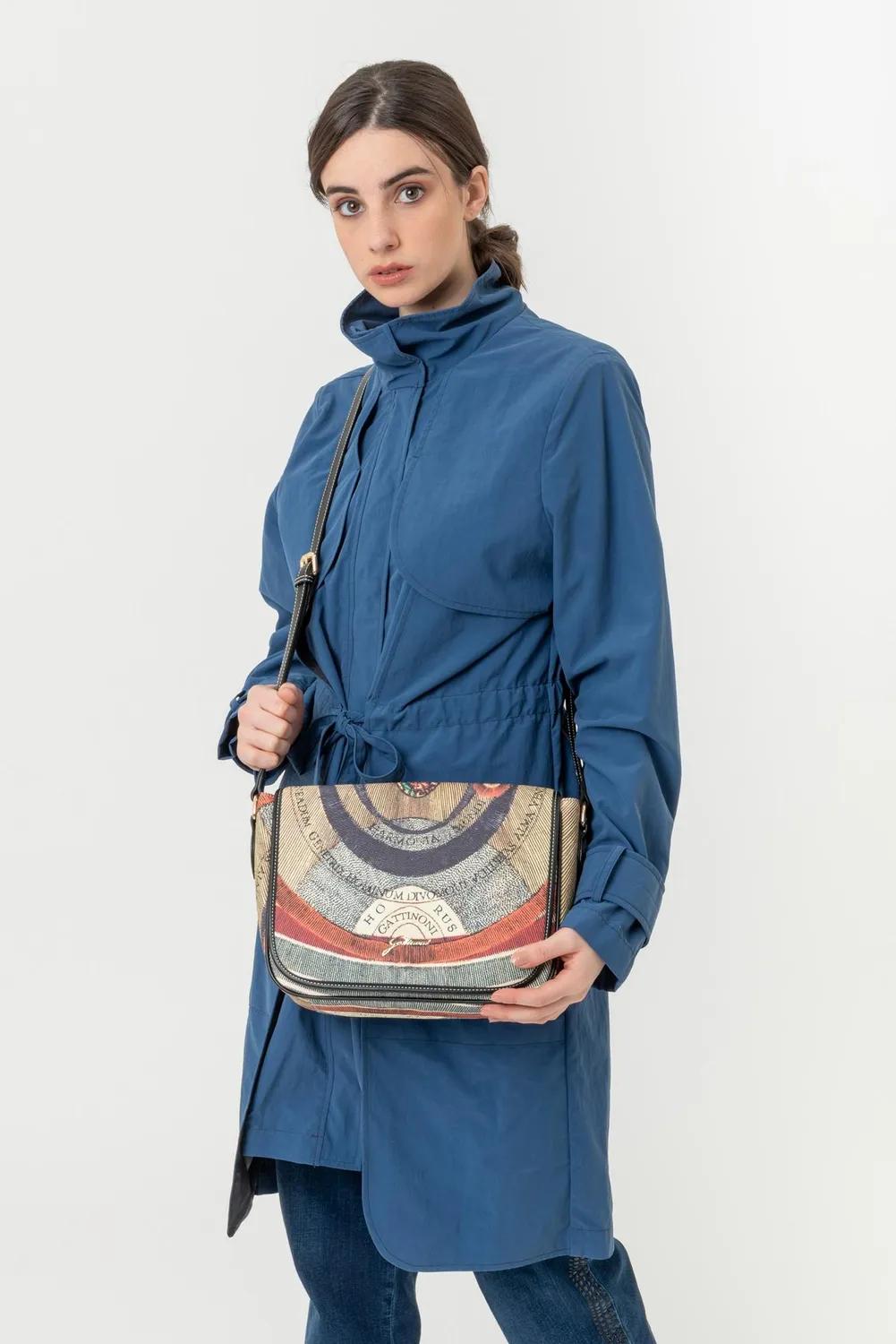 Gattinoni Planetarium Classic geanta crossbody 27 cm bej